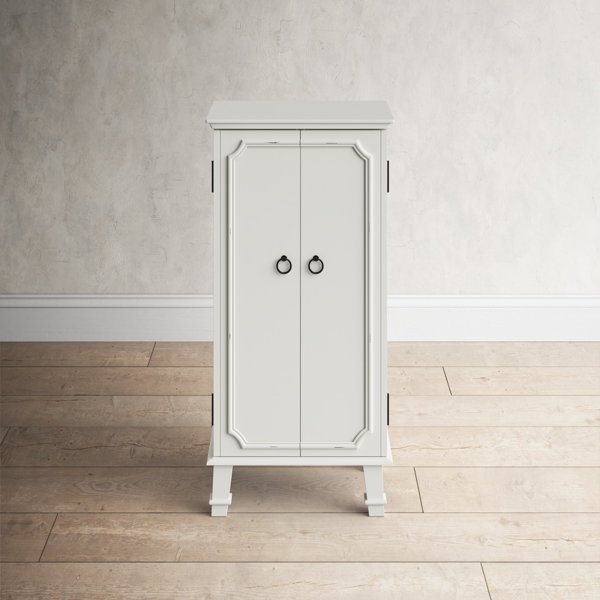 Birch Lane™ Maddox 19'' Wide Jewelry Armoire with Mirror & Reviews